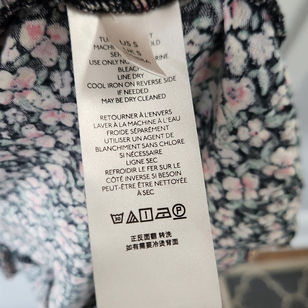 Free People Floral Maxi Dress - Black and White - Picture 8 of 10